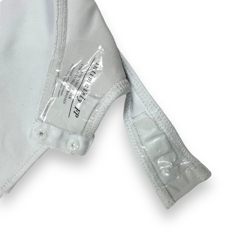 Intimately Free White Truth or Square Bodysuit Size Large - Picture 7 of 11